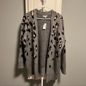 Maurices Leopard Cardigan 1